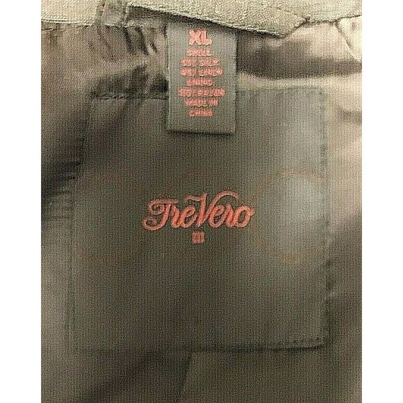 Tre Vero Sport Coat Mens XL Aux Casino Blazer Brown Silk Linen - Picture 7 of 9